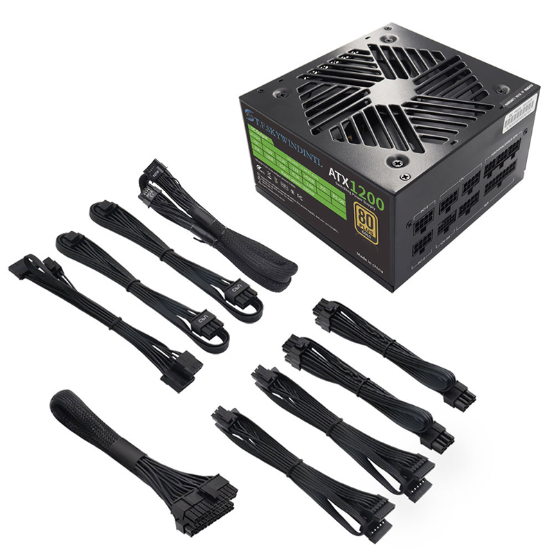 Pc Gaming Fullset - PCIE 5.0 1200W Fonte de alimentação