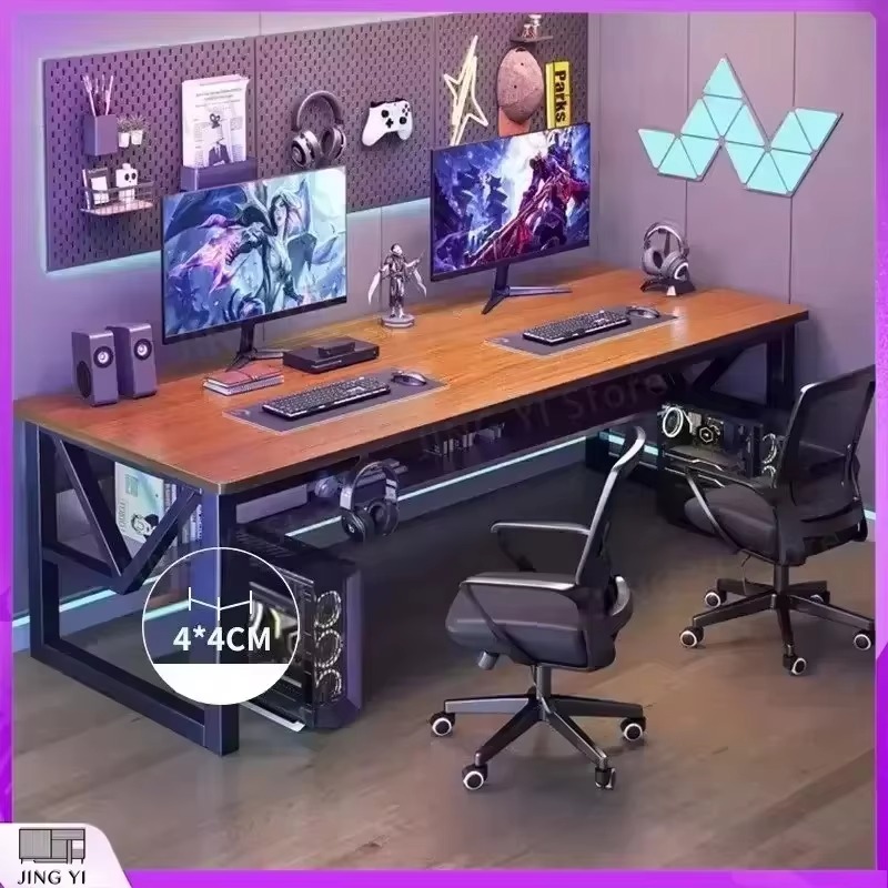 Pc Gaming Cafe - Mesa de Computador Dupla Nórdica para