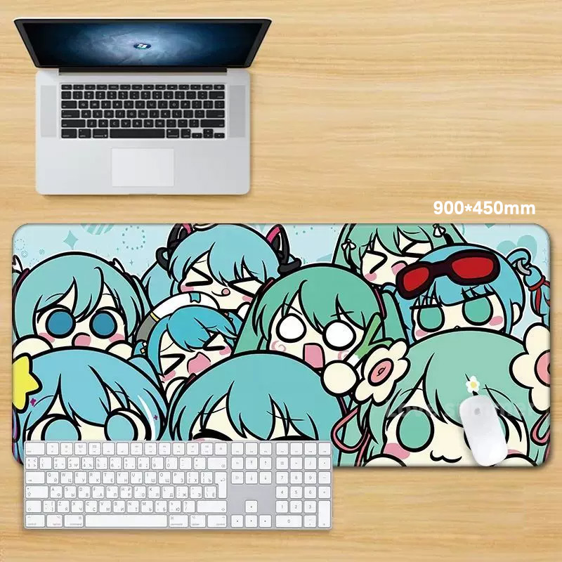 Pc Gaming Hatsune Miku - Mouse Pad Gamer de Anime para