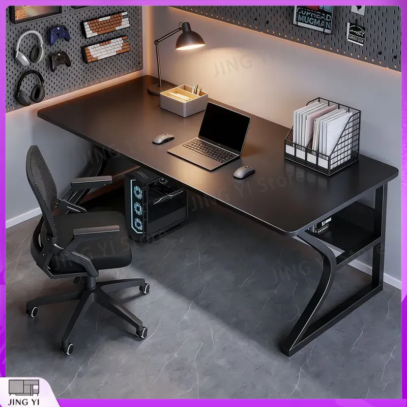 Pc Gaming Cafe - Mesa de Jogos Preta para Configuração
