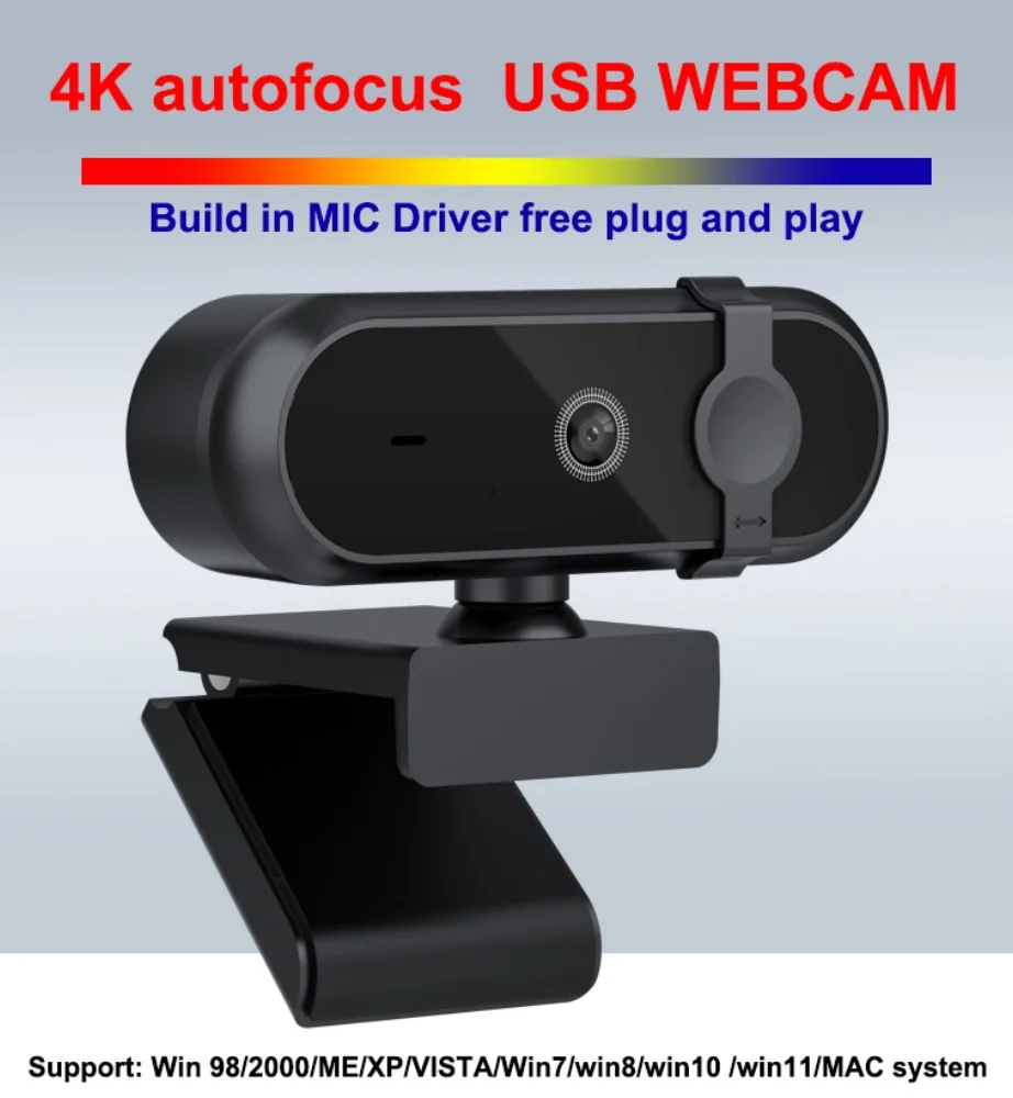 Pc Gaming Fullset - Webcam autofoucs 4k 2k, 30fps, microfone