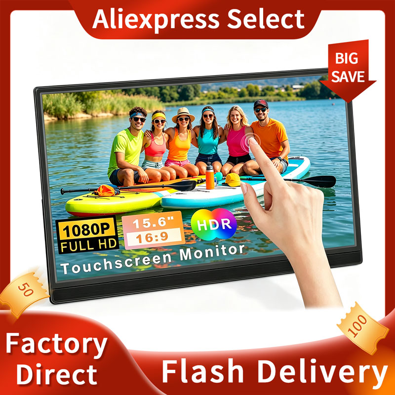 Pc Gaming On Tv - Monitor Portátil de 15,6 Polegadas para