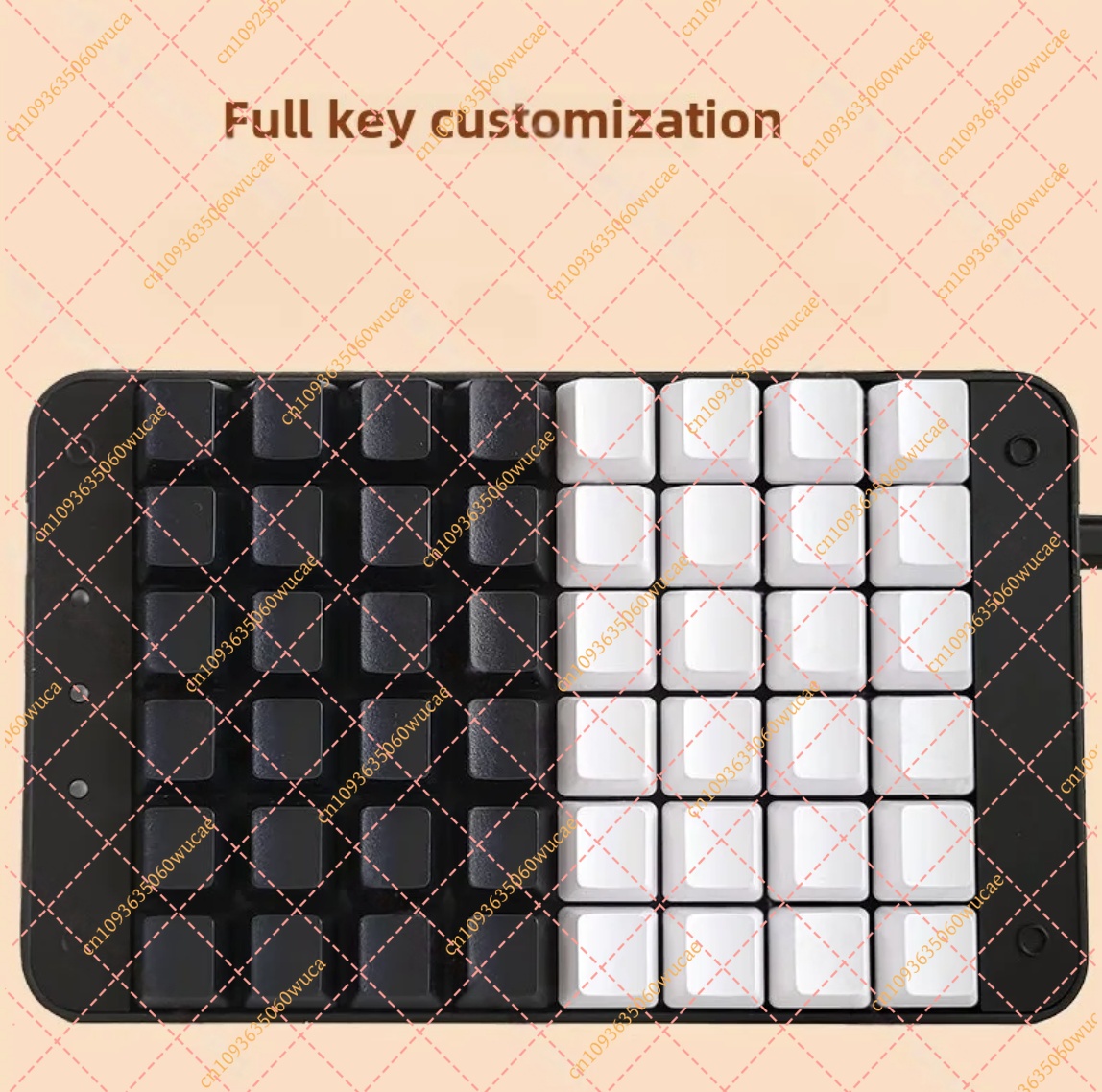 Pc Gaming Entry - Teclado Mecânico Programável de Uma Mão