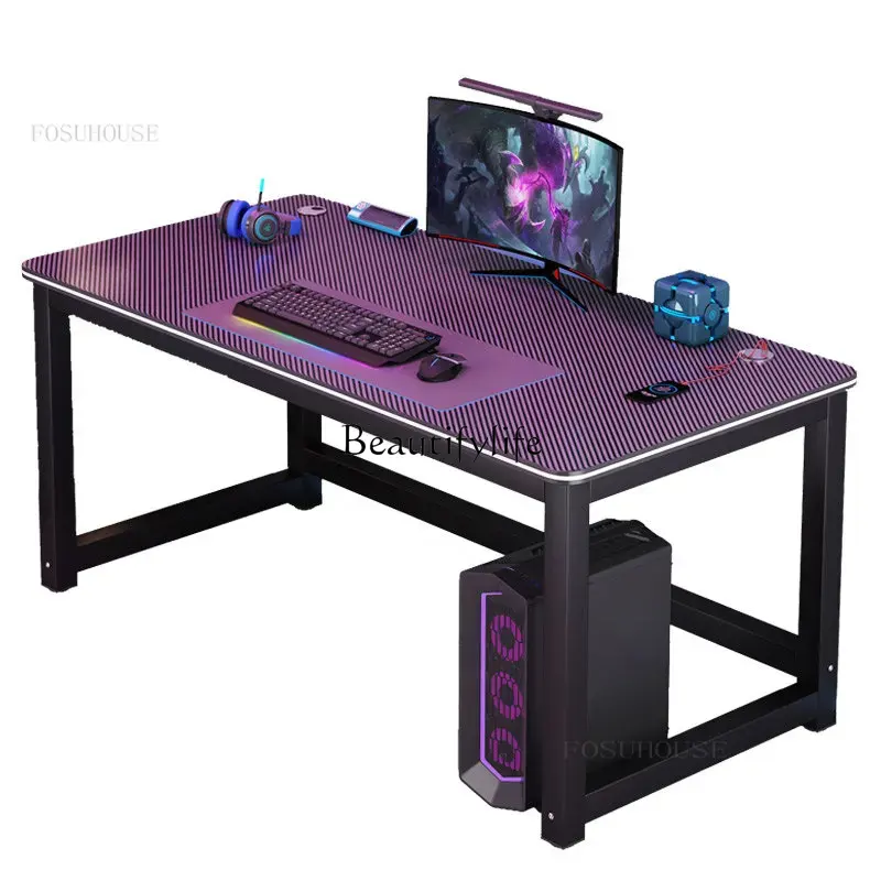 Pc Gaming Cafe - Mesa de computador moderna e minimalista,