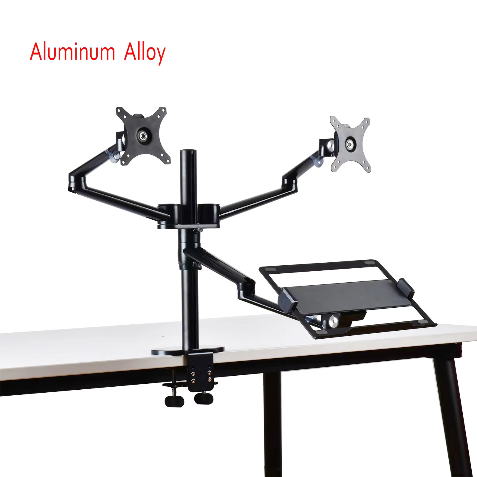 Dual Monitor Arm - Suporte de Mesa Ajustável em Altura