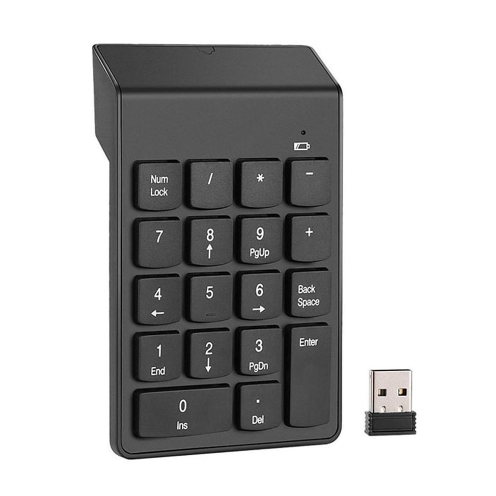Pc Gaming Entry - Teclado Numérico Sem Fio 2.4G com