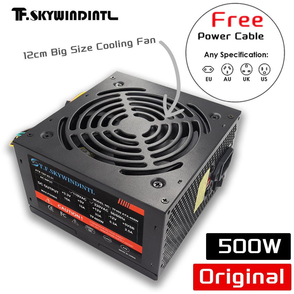 Pc Gaming Ff - Barato 500W Preto ATX Desktop Gaming