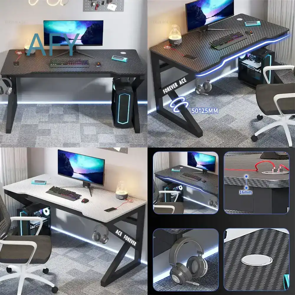 Pc Gaming Cafe - Mesa de Computador Simples para Internet