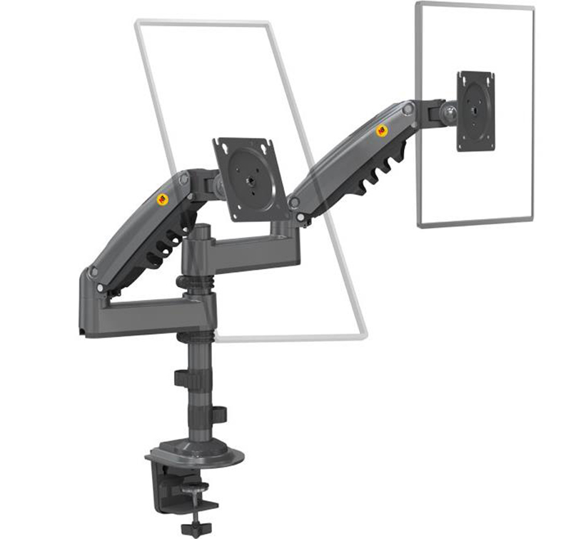 Dual Monitor Arm - Suporte de Mesa para Dois Monitores