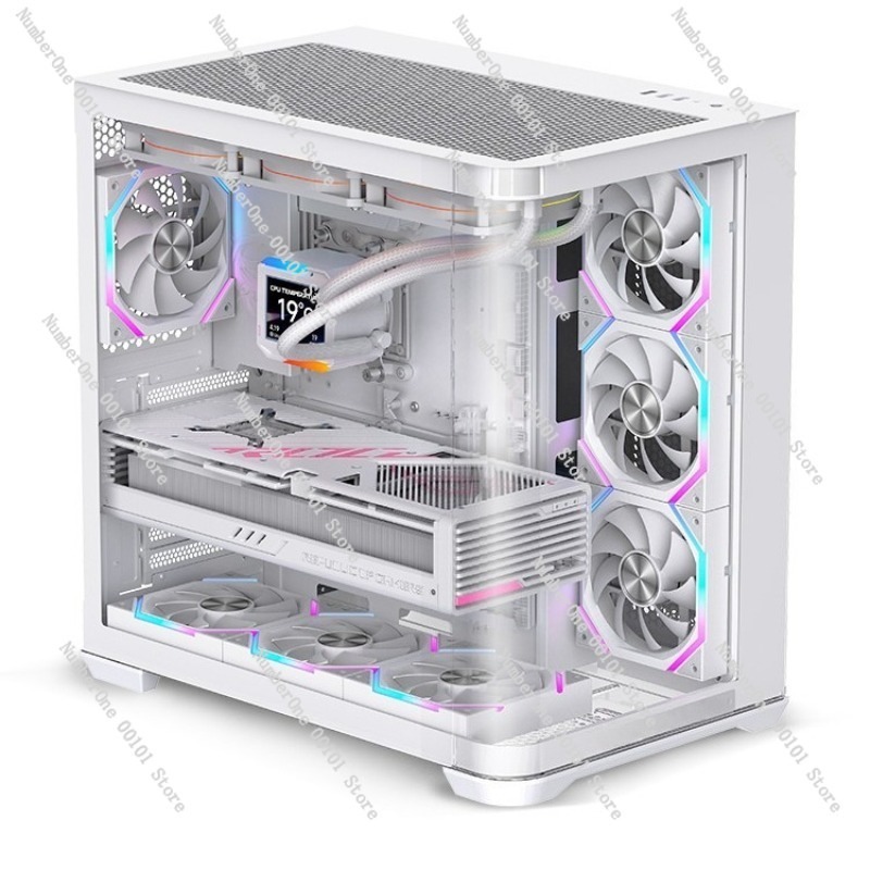 Pc Gaming Cafe - Gabinete Gamer ATX de Vidro Temperado