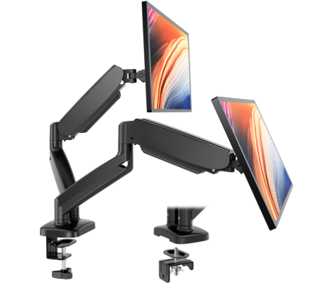Dual Monitor Arm - Suporte Duplo para Monitores, Braço Articulado