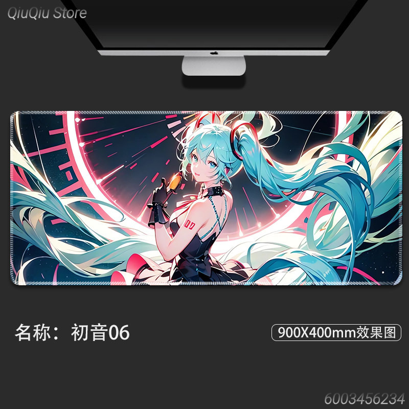 Mouse Pad de Anime Hatsune Mik - Pc Gaming Hatsune Miku avaliação e preço