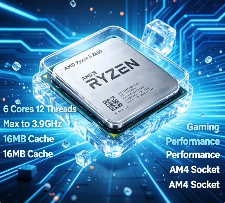 Processador AMD Ryzen 5 2600 c - Pc Gaming Entry avaliação e preço