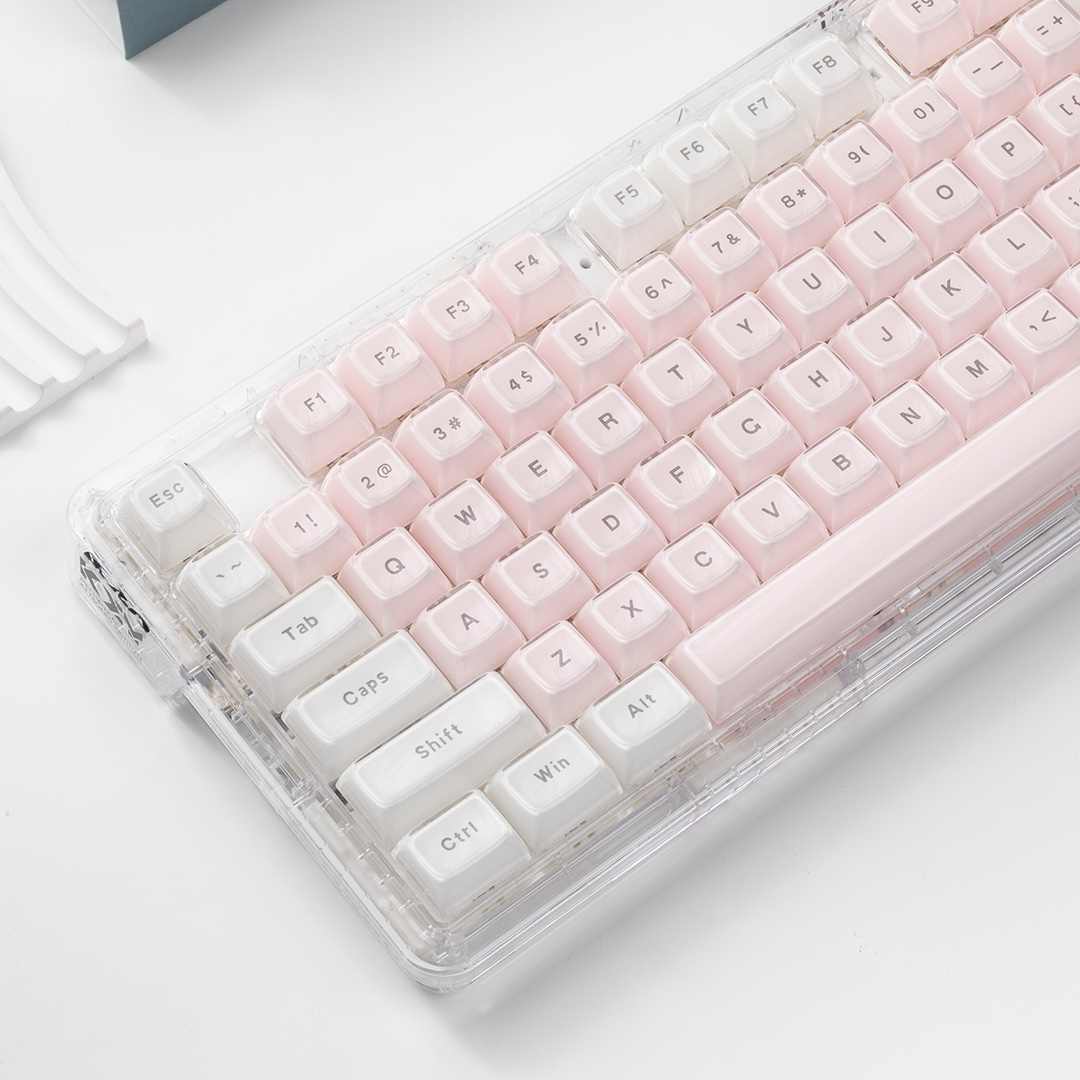Teclas Transparentes de Crista - Pc Gaming Fullset avaliação e preço
