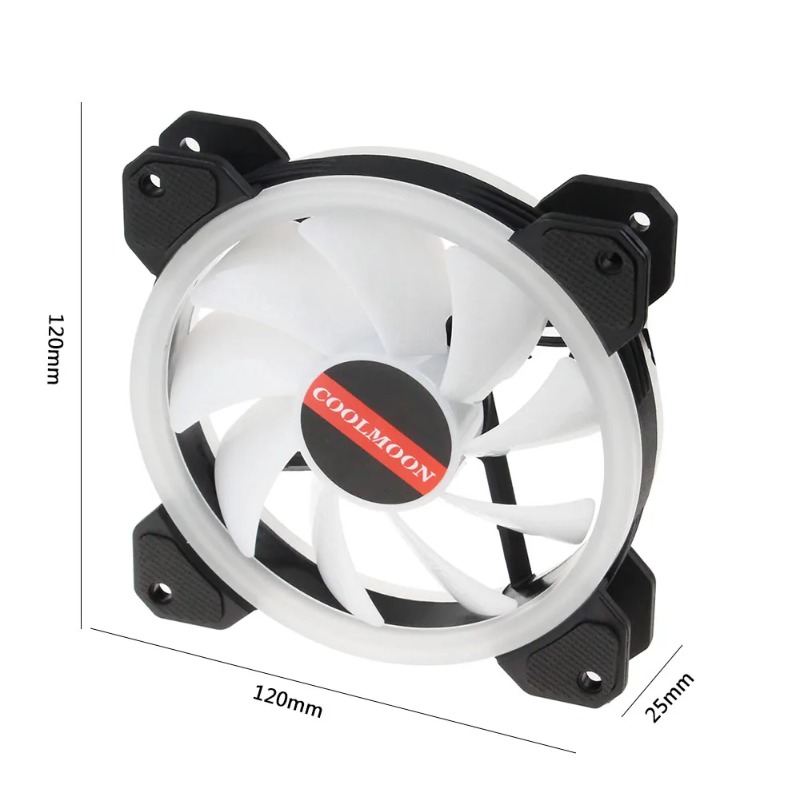 Ventoinha RGB Silenciosa Ajust - Pc Gaming Ff avaliação e preço