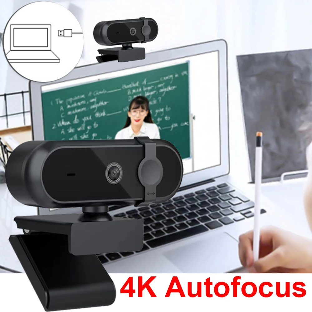Webcam autofoucs 4k 2k, 30fps, - Pc Gaming Fullset avaliação e preço