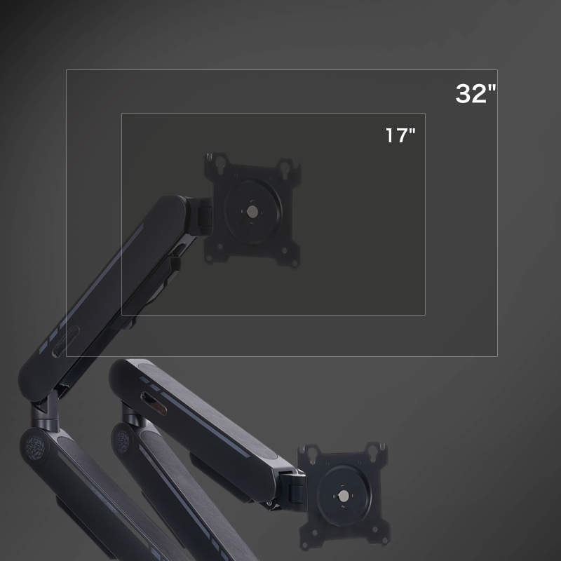 Suporte de Mesa com Mola a Gás - Dual Monitor Arm avaliação e preço