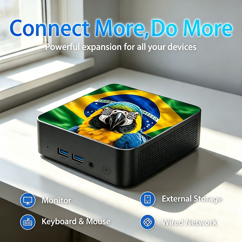 Mini PC Core i9-8950HK 16GB RA - Pc Gaming Desktop avaliação e preço