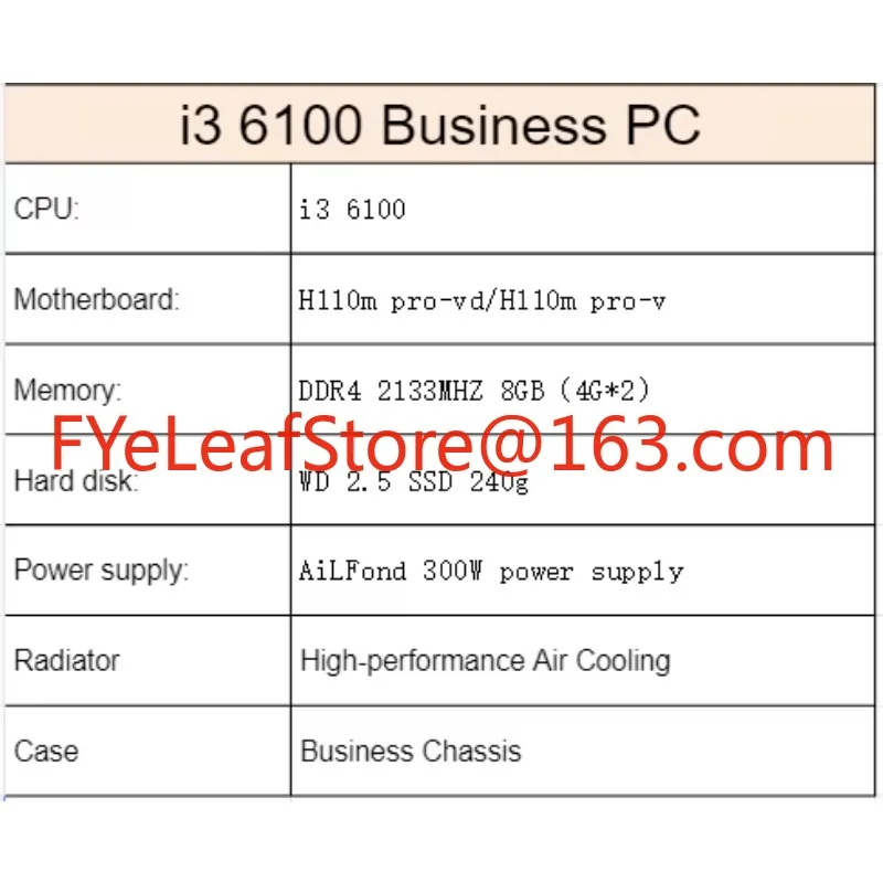 I3 6100 pc de jogos completos  - Pc Gaming Fullset avaliação e preço