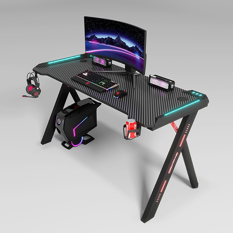 Mesa de jogos moderna de cor p - Pc Gaming Cafe avaliação e preço