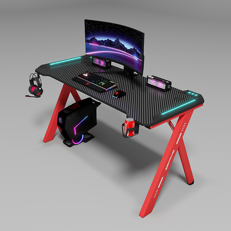 Mesa de jogos moderna de cor p - Pc Gaming Cafe avaliação e preço