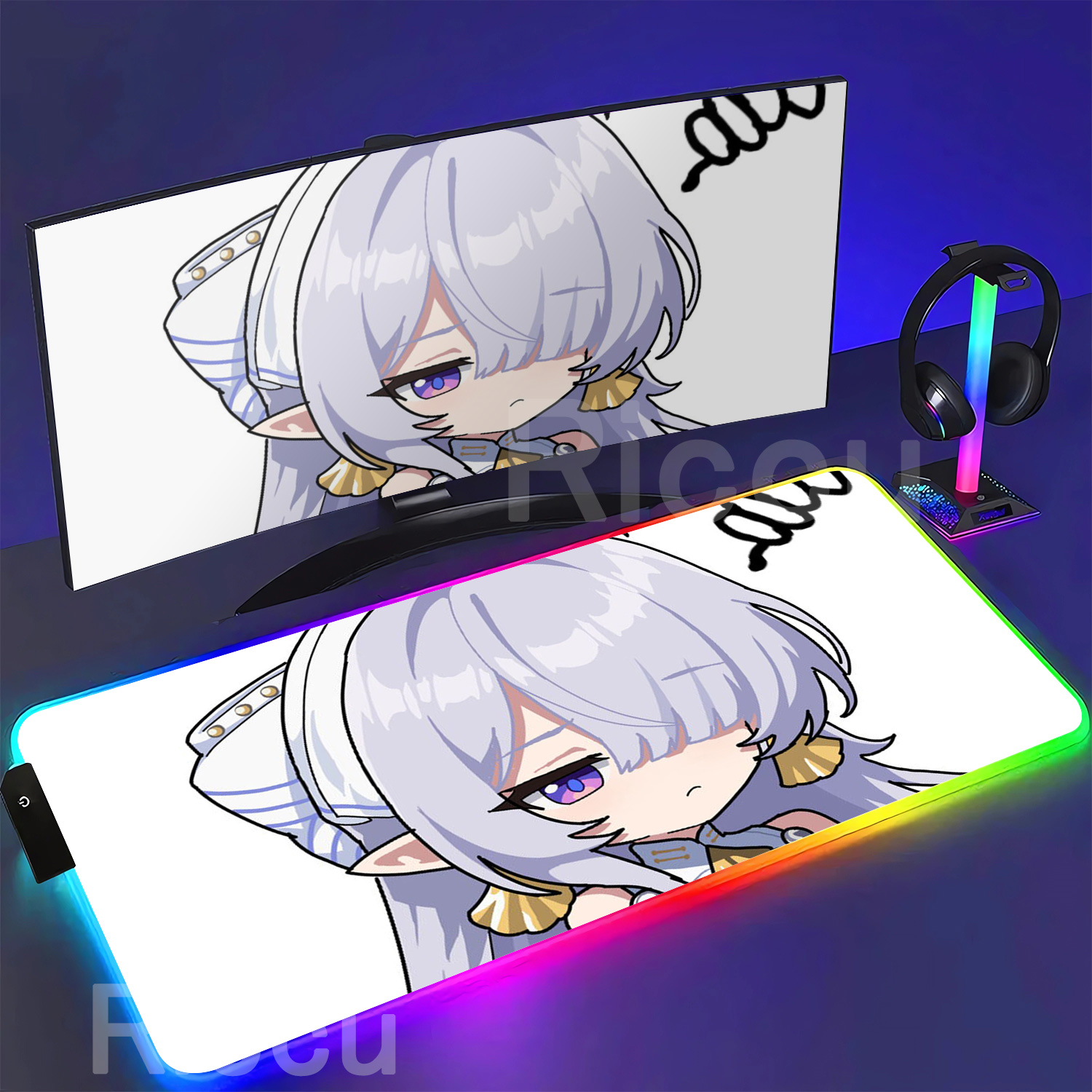 Mouse Pad RGB Velina Airgid Ze - Pc Gaming Zone avaliação e preço