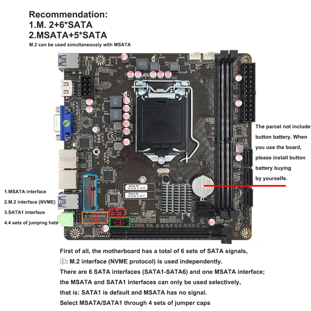 Placa-Mãe Mini-ITX B365 LGA 11 - Pc Gaming Ff avaliação e preço