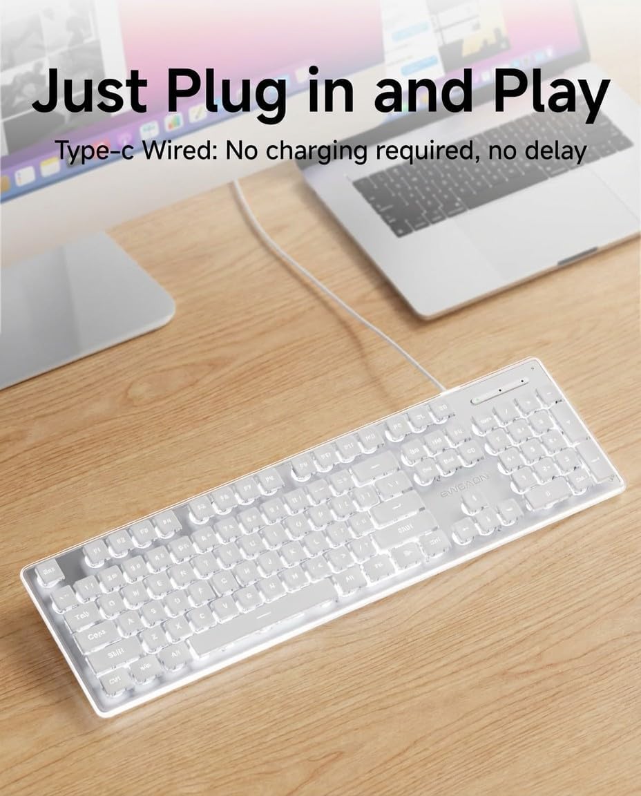 Teclado USB com Fio, Painel Me - Pc Gaming Fullset avaliação e preço