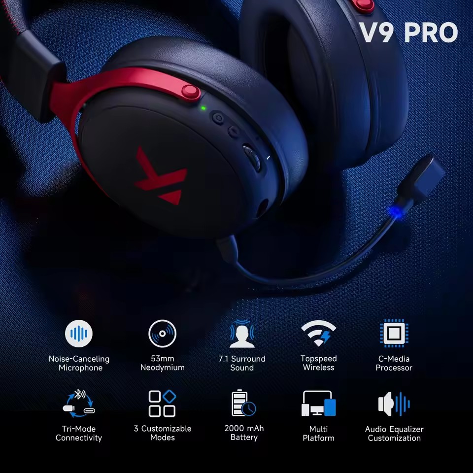 E-sports fone de ouvido sem fi - Pc Gaming Victus avaliação e preço