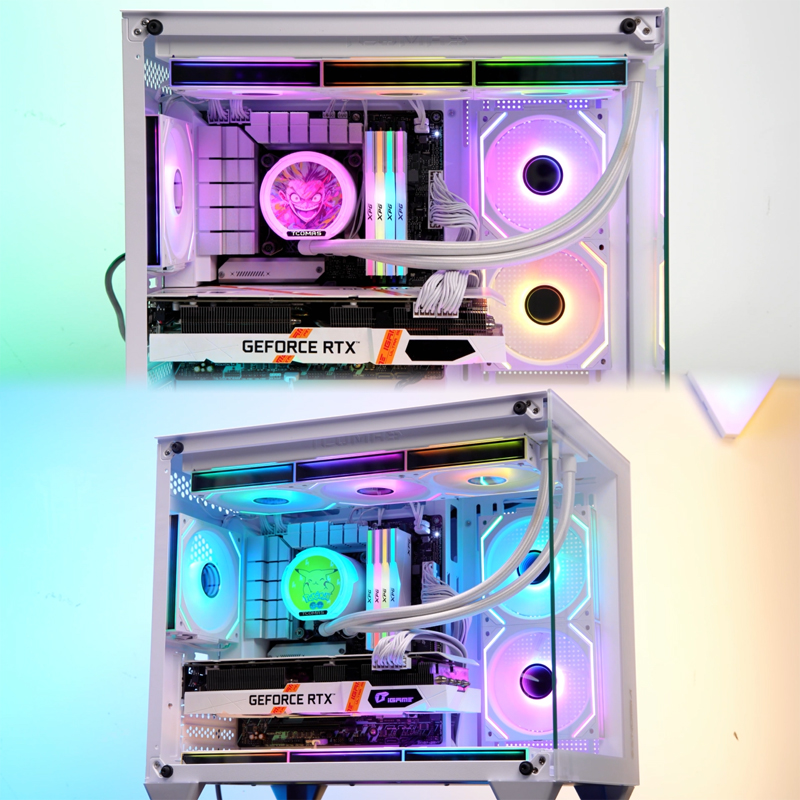 Ventilador de caixa de PC ARGB - Pc Gaming Ff avaliação e preço