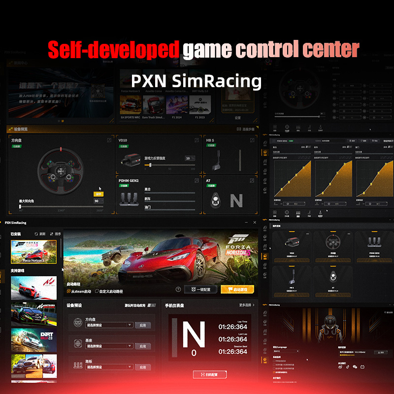 Volante de corrida PXN V4D Bun - Pc Gaming Entry avaliação e preço