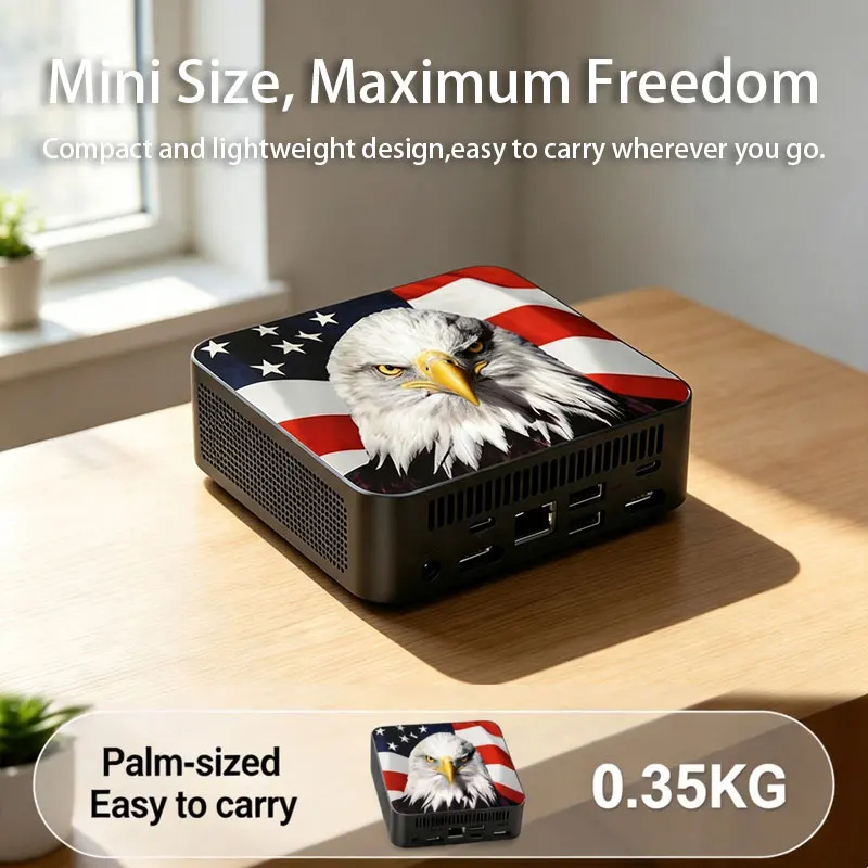 PC Mini Ultra Fino com Bandeir - Pc Gaming Desktop avaliação e preço