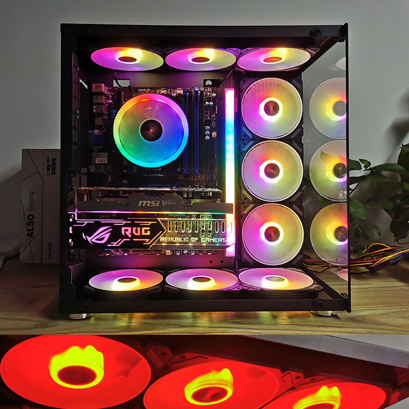 Ventilador de gabinete ARGB de - Pc Gaming Ff avaliação e preço