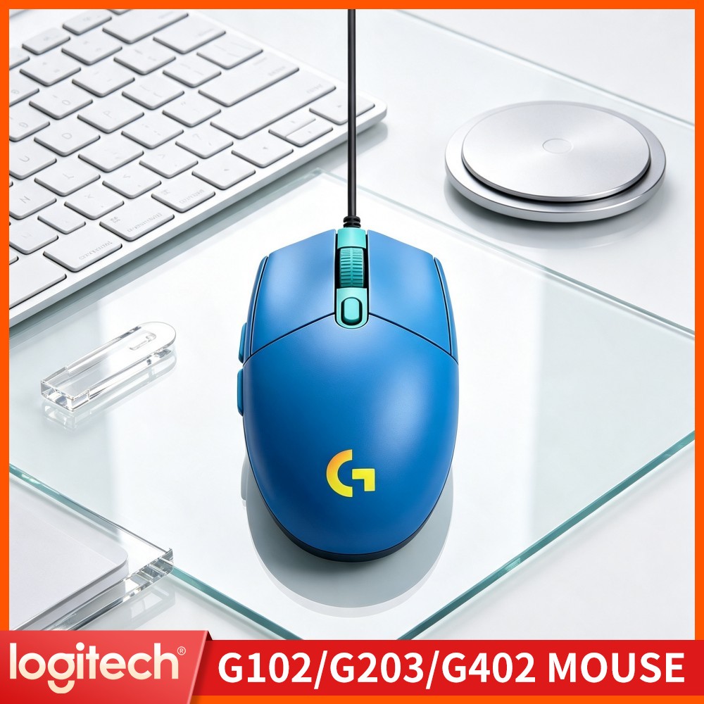 Mouse Gamer Logitech G203 com  - Pc Gaming Entry avaliação e preço