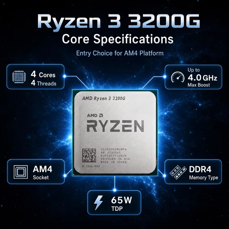APU de nível básico para deskt - Pc Gaming Entry avaliação e preço